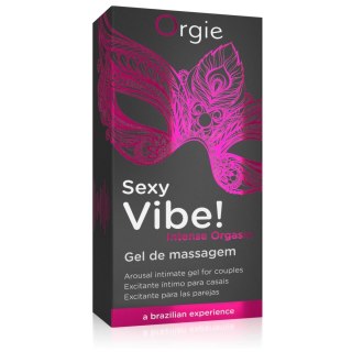 Orgie Electric Fellatio Błyszczyk do ust z efektem wibracji 15ml