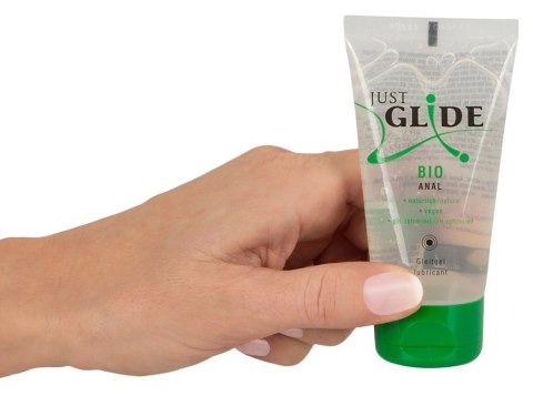 Just Glide Bio Anal Żel nawilżający wodny 50ml - formuła organiczna
