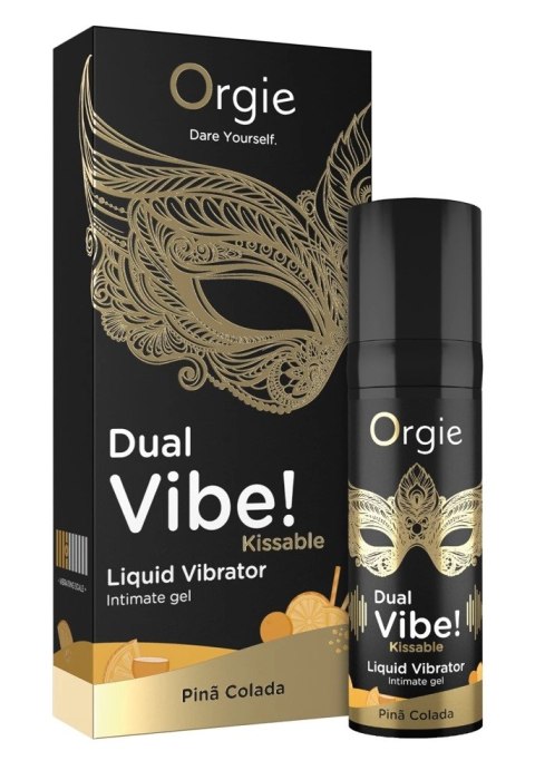 Orgie Dual Vibe Żel intymny o zapachu Pina Colada 15ml