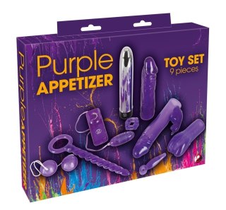 You2Toys Appetizer Zestaw 9-elementowy - multifunkcyjny, fioletowy