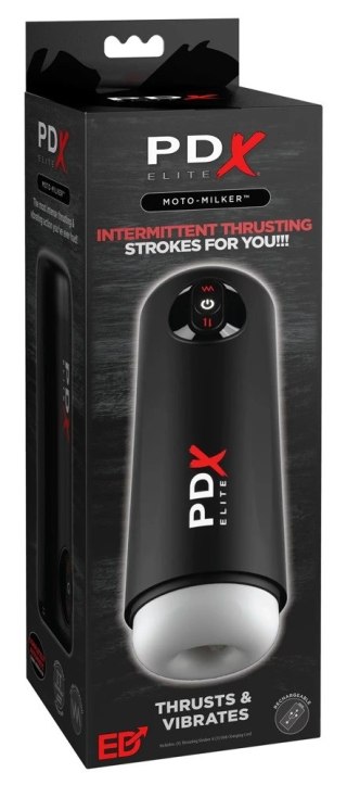 PDX Elite Moto Milker - automatyczna maszyna intymna z masażem i wibracjami