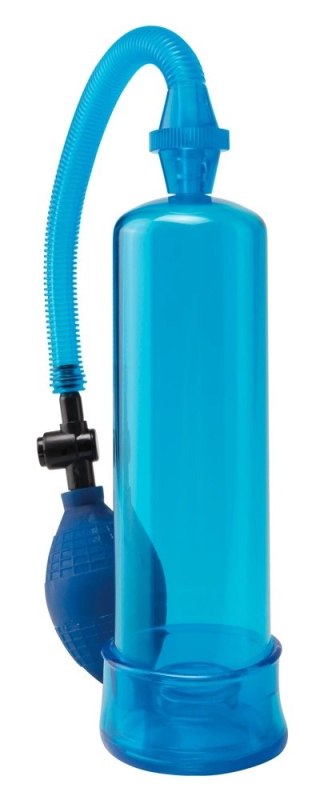 Pipedream Pump Worx Blue - Pompka treningowa, 19 cm, dla początkujących
