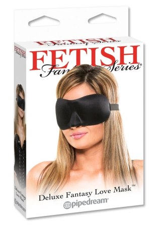 Fetish Fantasy Series Opaska Na Oczy Czarna z Elastyczną Taśmą Onesize