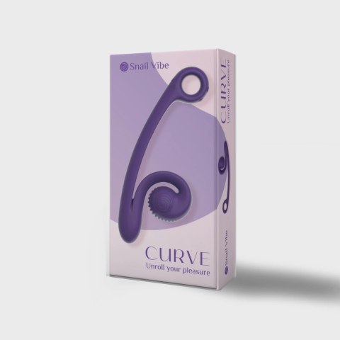 Snail Vibe Curve Fioletowy - Podwojny model z funkcją Slide'n'Roll