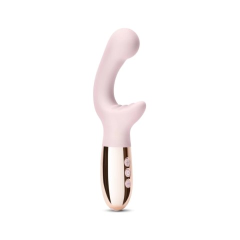 Le Wand XO Rose Gold - dwusilnikowy model z metalowo-silikonową obudową