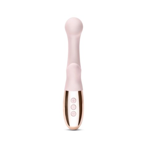 Le Wand XO Rose Gold - dwusilnikowy model z metalowo-silikonową obudową