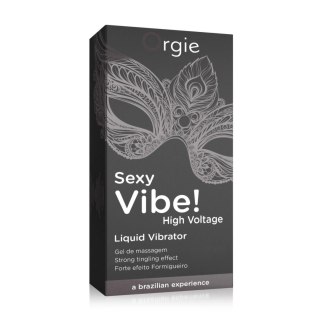 Orgie Sexy Vibe High Voltage Liquid Żel stymulujący 15 ml