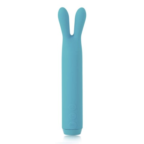 Je Joue Rabbit Bullet Teal - kompaktowy model z elastycznymi końcowkami