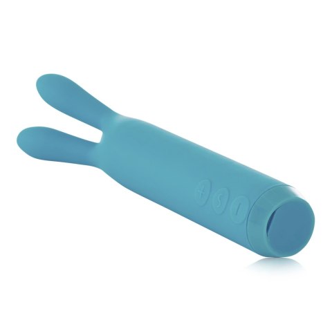Je Joue Rabbit Bullet Teal - kompaktowy model z elastycznymi końcowkami