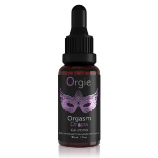 Orgie Orgasm Drops 30 ml - krople stymulujące o podwojnym efekcie