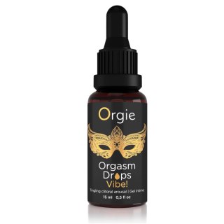 Orgie Orgasm Drops Vibe! krople intymne, efekt wibracji 15 ml