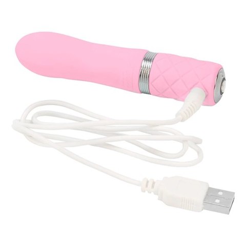 Pillow Talk Flirty Pink - bezprzewodowy masażer silikonowy, kompaktowy