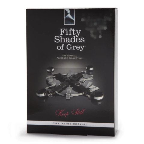 Fifty Shades of Grey Over the Bed Cross - Zestaw wiązań łożkowych regulowanych