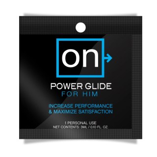 Sensuva ON Power Glide for Him 3 ml - żel aktywujący dla mężczyzn