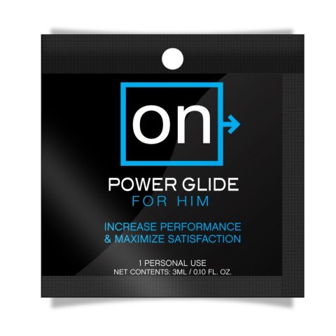 Sensuva ON Power Glide for Him 3 ml - żel aktywujący dla mężczyzn
