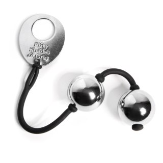 Fifty Shades of Grey Inner Goddess metalowe kulki do ćwiczeń Kegla 21,6 cm