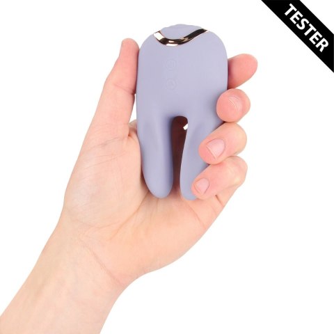 Bonnie Double-ended Tapping Vibrator Lavender Tester - 13 trybow, kompaktowy