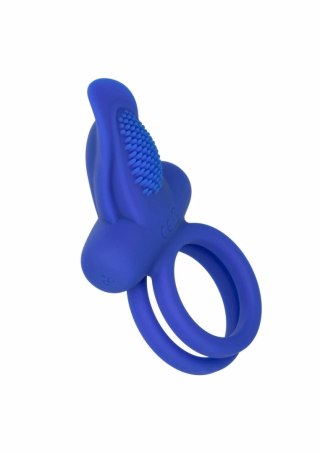 CalExotics Dual Pleaser Enhancer Recharge silikonowy pierścień wibracyjny z pilotem
