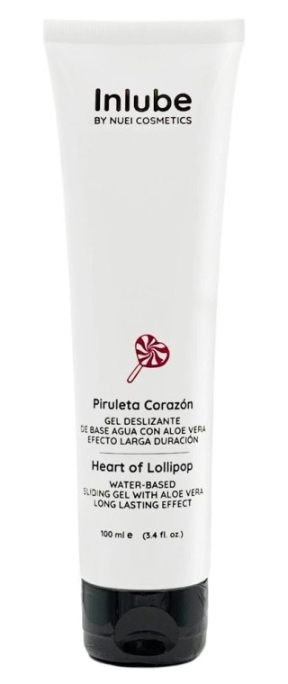 Nuei Inlube Water-Based żel intymny lollipop 100ml, wegański