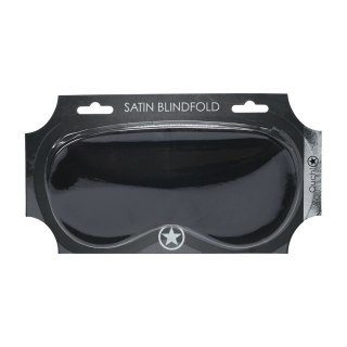 LoversPremium Satin Mask Black - satynowa maska na oczy czarna