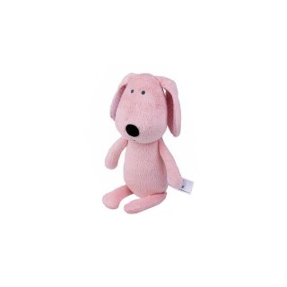 Piesek tulimy różowy 28cm DUMEL