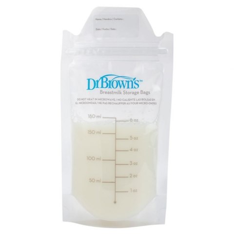 Woreczki do przechowywania pokarmu 25szt DR BROWNS