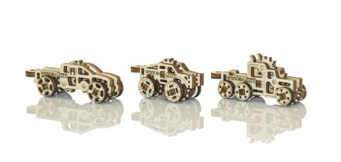 Drewniane Puzzle 3D - Ciężarówki
