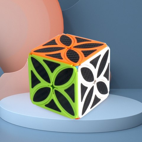 Nowoczesna układanka, kostka logiczna, Kostka - Leaf Clover, typ I