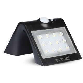 Trójkątna Lampa Solarna 1.5W, Czarna V-TAC