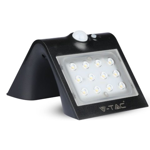 Trójkątna Lampa Solarna 1.5W, Czarna V-TAC