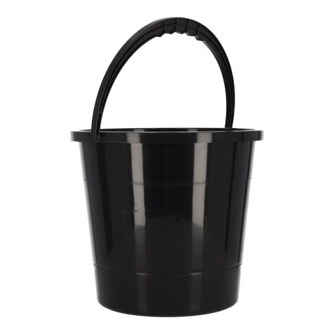 Uniwersalne wiadro 10L, POLSKI PRODUKT - czarne